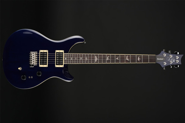 PRS SE Standard 24-08 in Translucent Blue with Gig Bag