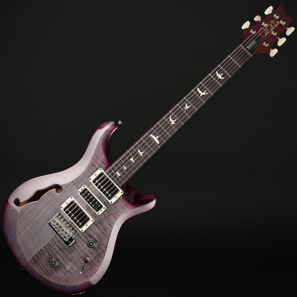 PRS S2 Special Semi-Hollow in Faded Gray Black Purple Burst #S2085745