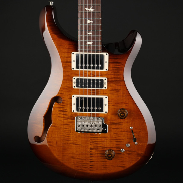 PRS S2 Special Semi-Hollow in Black Amber #S2081749