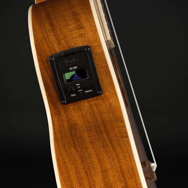 Fender Montecito Tenor Ukulele, Walnut Fingerboard, Shaded Edge Burst