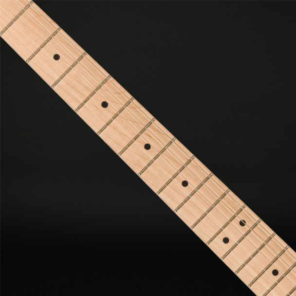 Squier Sonic Stratocaster Left-Handed, Maple Fingerboard, White Pickguard in Black