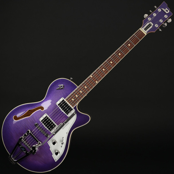 Duesenberg Starplayer TV in Galaxy Purple Burst with Case #251886