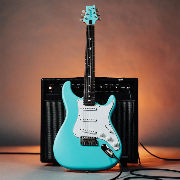 PRS Silver Sky John Mayer Limited Edition in Wild Blue Satin with Gig Bag