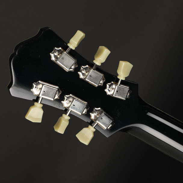 Eastman T486-BK 16" Thinline, Seymour Duncan Pickups in Black with Case #P2302468