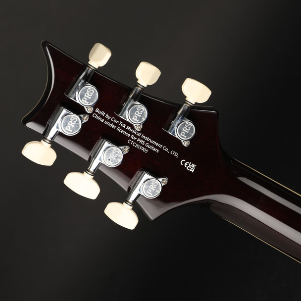 PRS SE Hollowbody II Piezo (2026) in Orange Tiger Smokeburst with Gig Bag #I03905