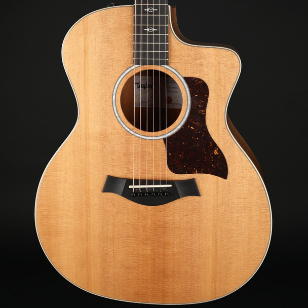 Taylor 214ce-K DLX Koa/Sitka Grand Auditorium Cutaway, ES2 with Case #2204155345