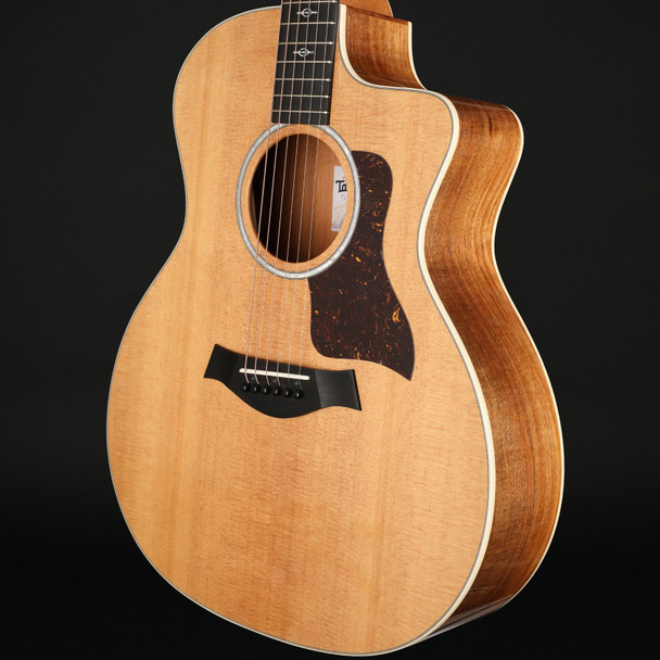 Taylor 214ce-K DLX Koa/Sitka Grand Auditorium Cutaway, ES2 with Case #2204155345