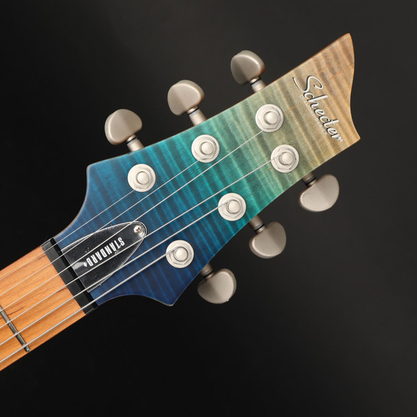 Schecter C-1 Standard Plus Left-Handed in Blue Fade