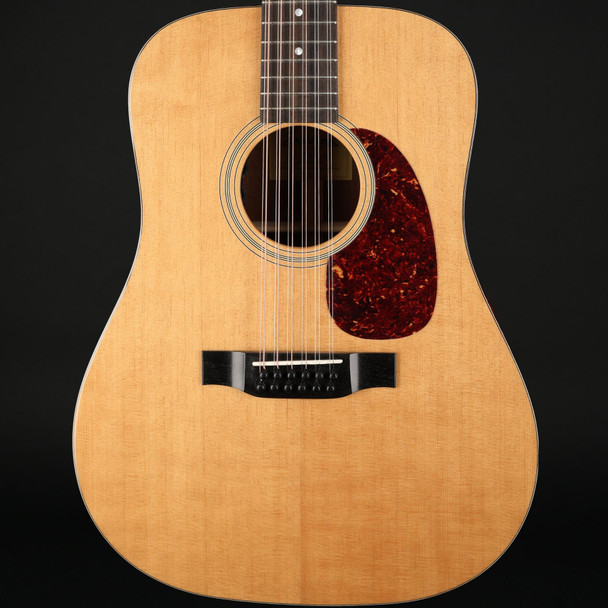 Eastman E1D-12-DLX 12-String Dreadnought Electro Acoustic in Natural with Gig Bag #M2507286