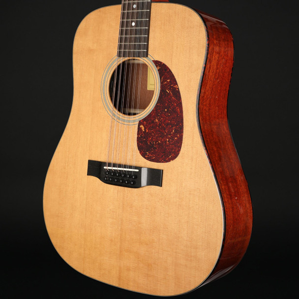 Eastman E1D-12-DLX 12-String Dreadnought Electro Acoustic in Natural with Gig Bag #M2507286