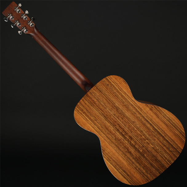 Eastman E3OM Deluxe Orchestra Electro Acoustic in Natural Truetone Gloss with Gig Bag #M2533019