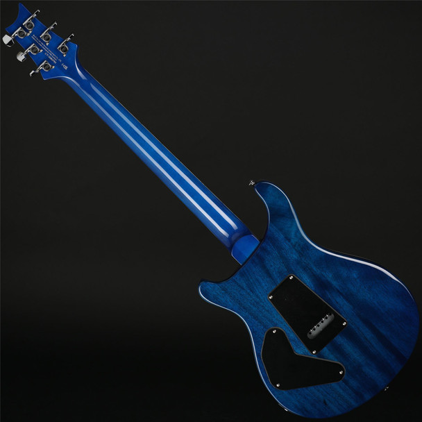 PRS SE Custom 24 Semi-Hollow Piezo in Lake Blue with Gig Bag #G083763 - As New