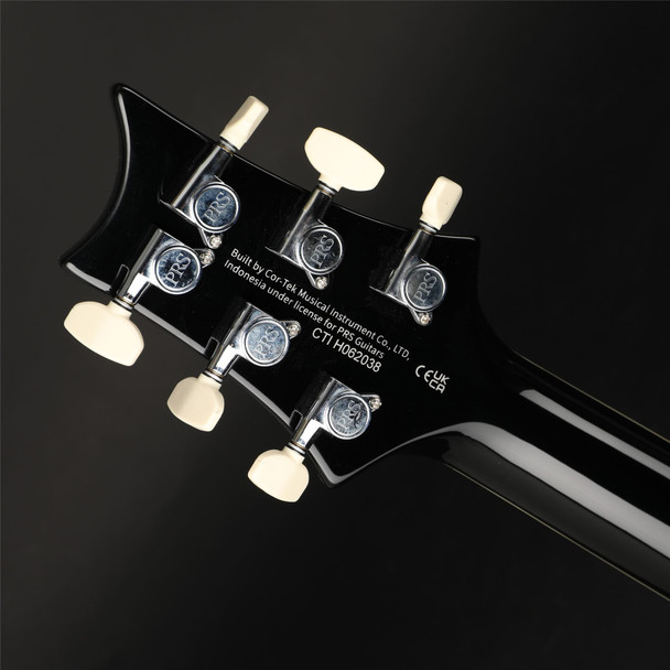 PRS SE Custom 24 Quilt (2026) in Teal Black with Gig Bag with Gig Bag #H062038