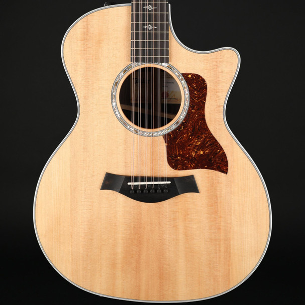 Taylor 454ce 12-String Auditorium Cutaway, ES2 in Natural with Case #1204285091