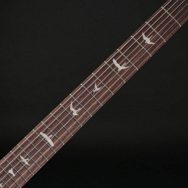 PRS SE Custom 24 (2026) in Blue Matteo/Natural Back with Gig Bag #H077236