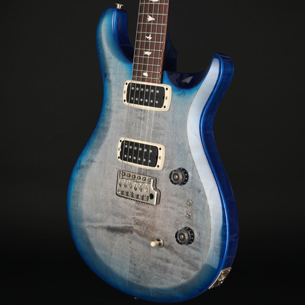 PRS S2 Custom 24-08 in Faded Gray Black Blue Burst #S2087177