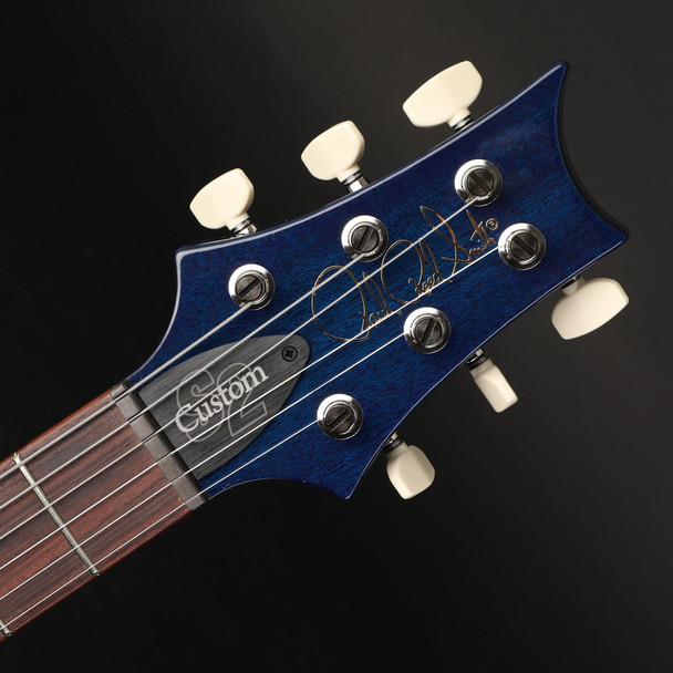 PRS S2 Custom 24-08 in Faded Gray Black Blue Burst #S2087177