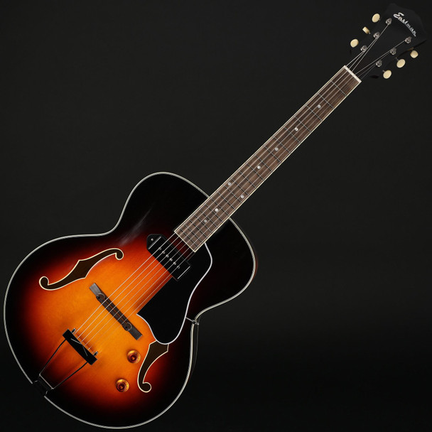 Eastman AR405 Archtop, P90/TV-SB in Sunburst Truetone Vintage Finish with Gig Bag #L2500987