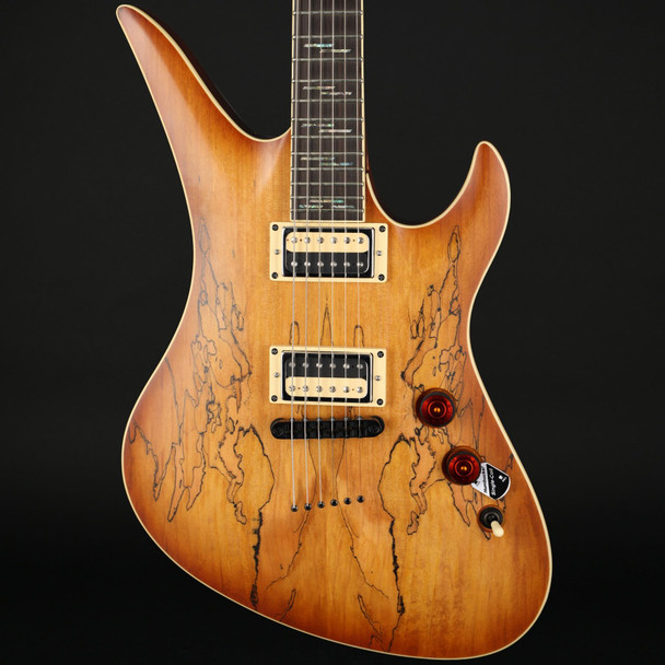 Schecter Avenger Exotic in Spalted Maple #IW24100058