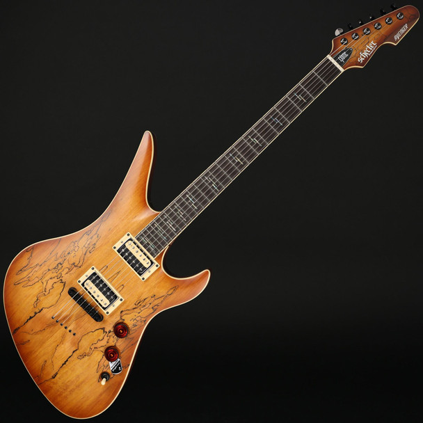 Schecter Avenger Exotic in Spalted Maple #IW24100058