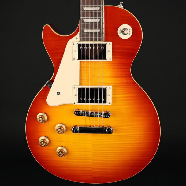 Epiphone Les Paul Standard 50s Figured Left-Handed in Washed Cherry with Gig Bag #25071520984