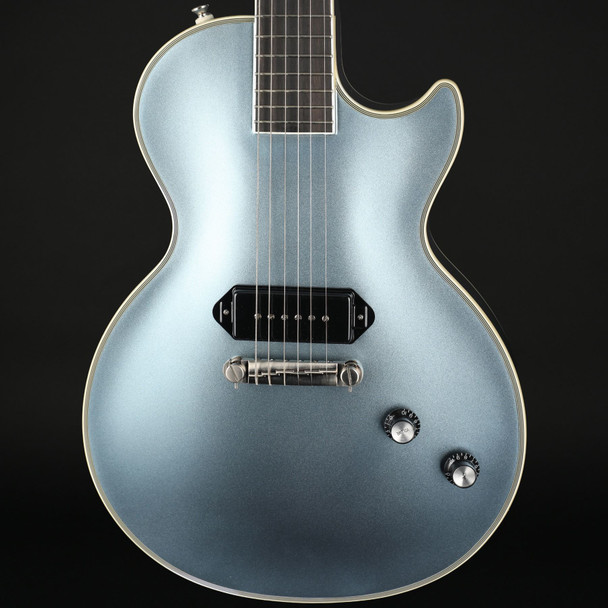 Epiphone Jared James Nichols Blues Power Les Paul Custom in Aged Pelham Blue with EpiLite Case #25061523042