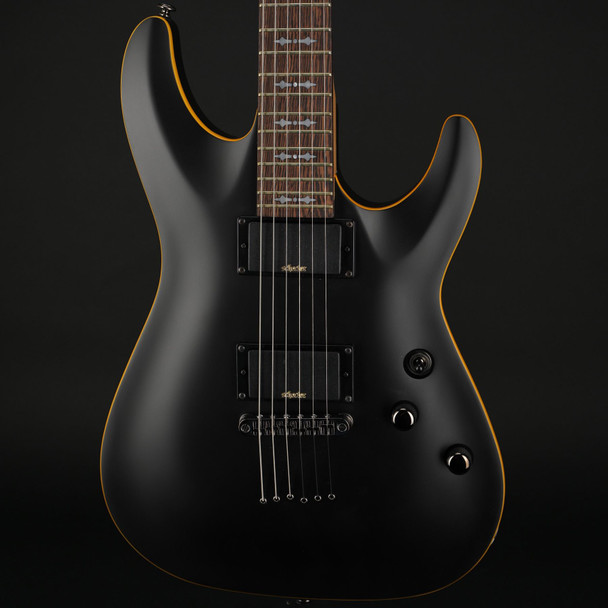 Schecter Demon 6 in Aged Black Satin #IM25120494