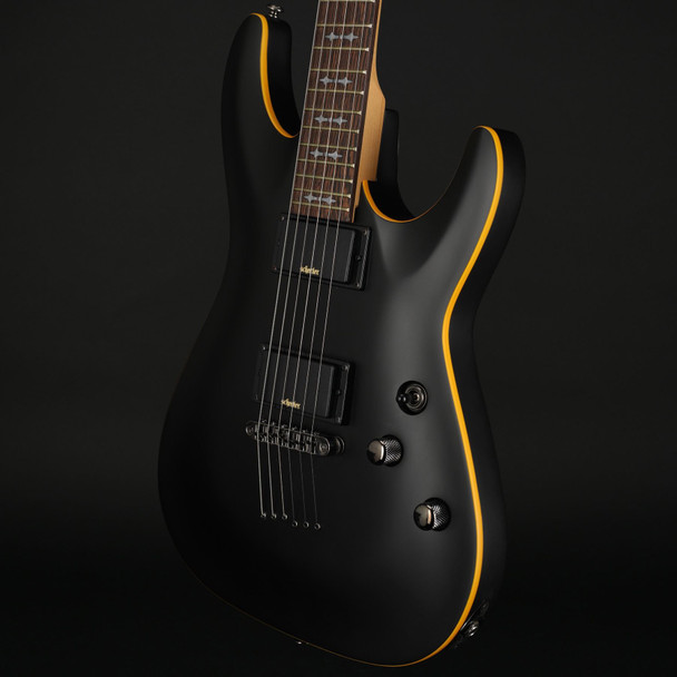 Schecter Demon 6 in Aged Black Satin #IM25120494