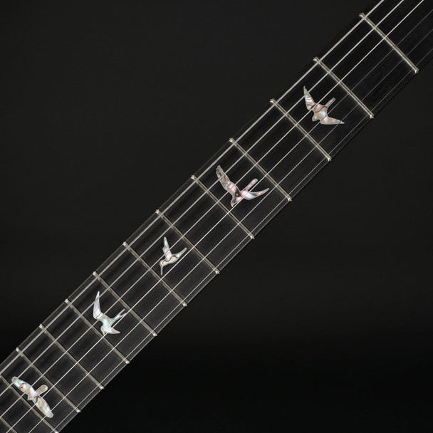PRS 40th Anniversary Custom 24 Satin Limited Edition in Charcoal Tri-Color Burst #0408510