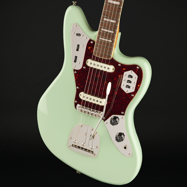 Squier Classic Vibe '70s Jaguar, Laurel Fingerboard in Surf Green