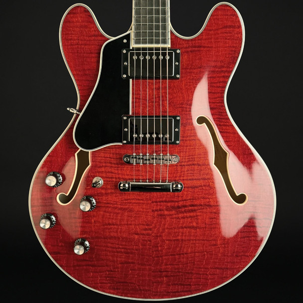 Eastman T486L Left-Handed 16" Thinline, Seymour Duncan Pickups in Classic with Case #P2500831