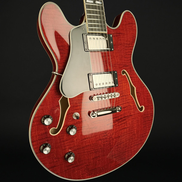 Eastman T486L Left-Handed 16" Thinline, Seymour Duncan Pickups in Classic with Case #P2500831