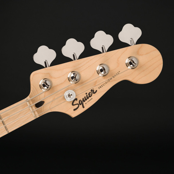 Squier Sonic Precision Bass, Maple Fingerboard, White Pickguard in California Blue
