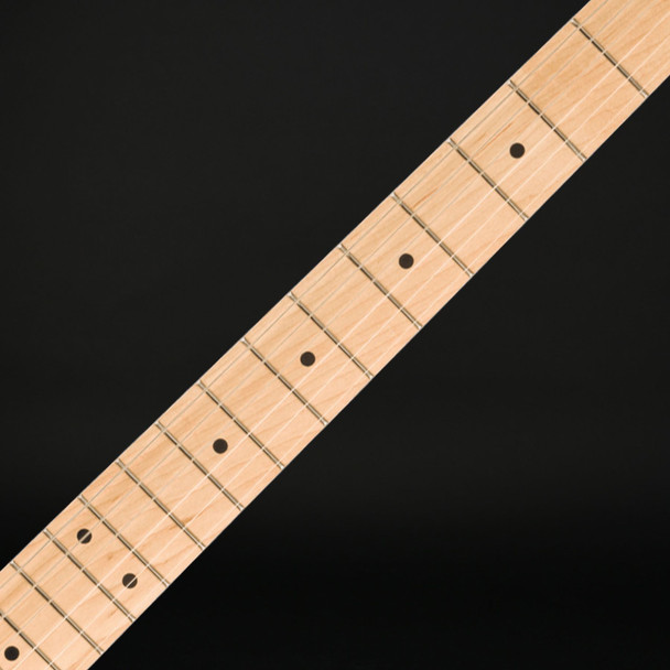 Squier FSR Squier Sonic Stratocaster HSS, Maple Fingerboard, White Pickguard in Sonic Gray