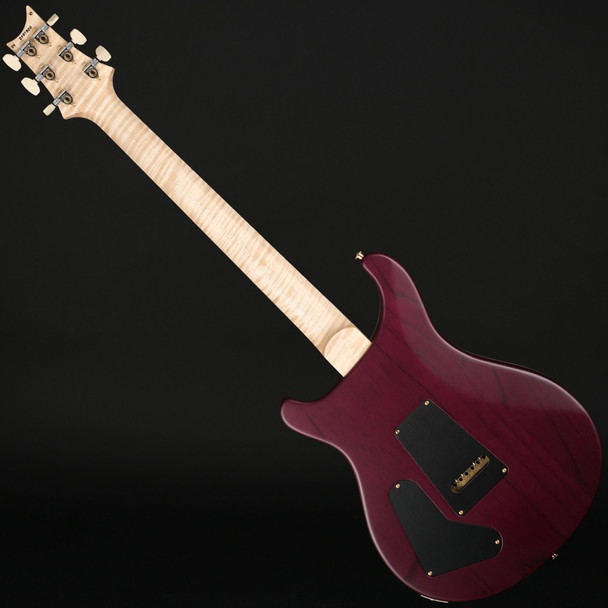 PRS Wood Library Special Semi-Hollow 10-Top, Flame Maple Neck in Charcoal Purpleburst Satin #0387800