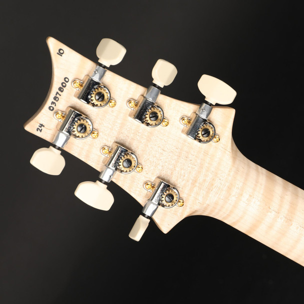 PRS Wood Library Special Semi-Hollow 10-Top, Flame Maple Neck in Charcoal Purpleburst Satin #0387800