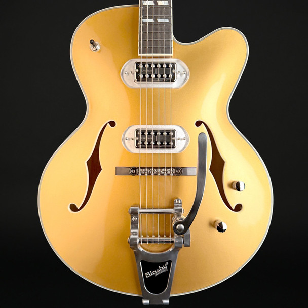 Eastman T58-GD Archtop with Bigbsy in Truetone Gloss Gold #P2501846