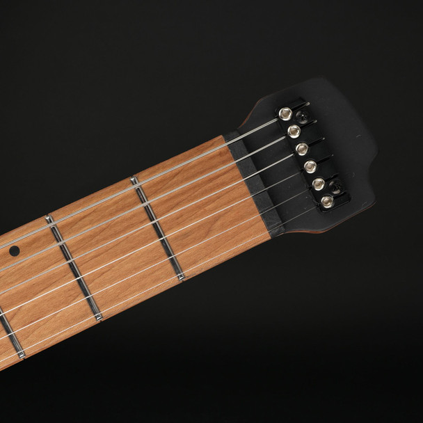 Cort Space G6MS SGTQ Headless Multi-Scale Electric Guitar in Semi Gloss Turquoise with Gig Bag