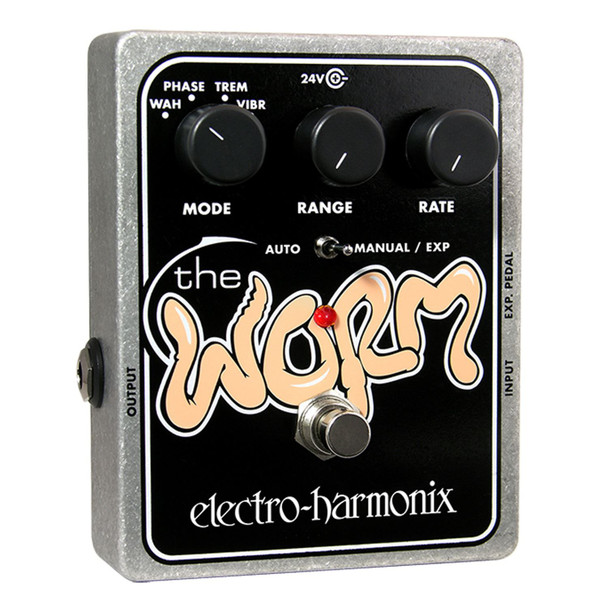Electro Harmonix Worm Analog Wah/Phaser/Vibrato/Tremolo Pedal