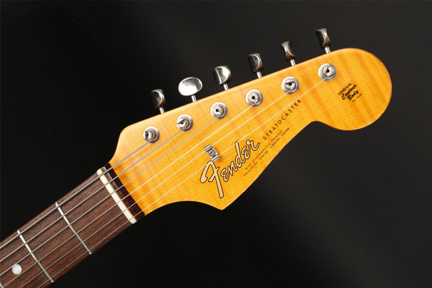 Fender Custom Shop 1965 Time Machine Journeyman Relic Stratocaster, Rosewood Fingerboard in Aged Burgundy Mist #CZ540918 - Pre-Owned