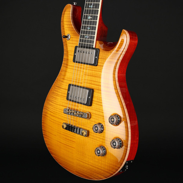PRS McCarty 594 Wood Library 10 Top in McCarty Sunburst with Paisley Case #0381538 - As New
