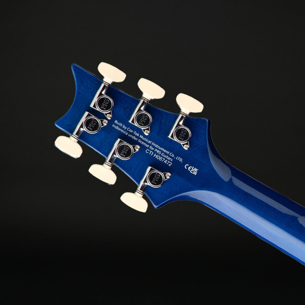 PRS SE Hollowbody I Piezo in Lake Blue Burst with Gig Bag