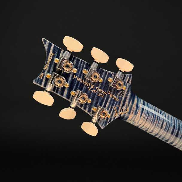 PRS Private Stock Custom 24-08, Birds of a Feather in Faded Indigo PS#11366