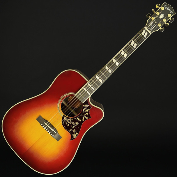 Epiphone Hummingbird Deluxe EC in Autumn Burst #26041501035