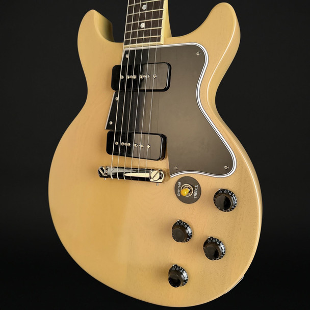 Epiphone Inspired by Gibson Custom 1960 Les Paul Special Double Cut Reissue in TV Yellow with Case #25111528458