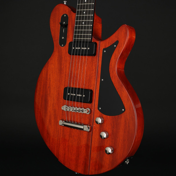 Eastman JULIET-P90-VR Solid Body, Bare Knuckle P90s in Vintage Red