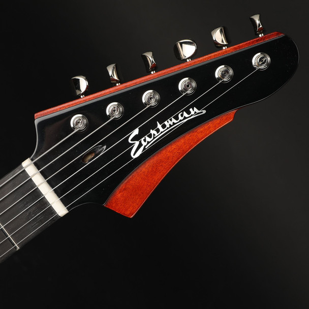 Eastman JULIET-P90-VR Solid Body, Bare Knuckle P90s in Vintage Red