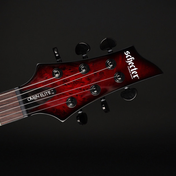 Schecter Omen Elite-6 in Black Cherry Burst #IM26032361