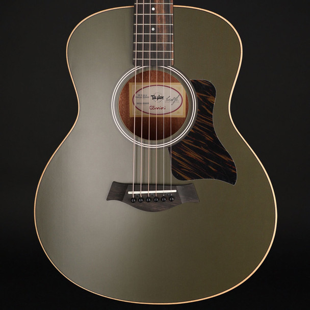 Taylor GS Mini-e Special Edition Olive Top, ES-B 1.2 with Gig Bag #2204036253