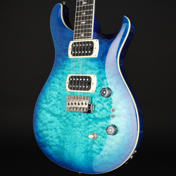 PRS SE Custom 24-08 Quilt (2026) in Lake Blue with Gig Bag #H055026